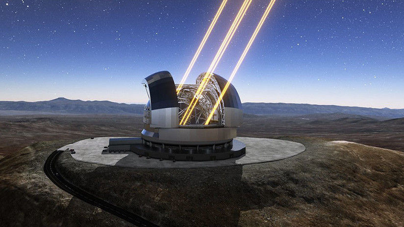 "El mayor ojo en el cielo": publican una foto del telescopio más grande del mundo en Chile