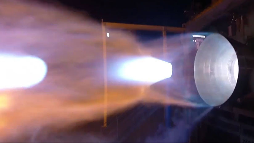 VIDEO: En prueba el motor cohete estadounidense que busca rivalizar con el ruso RD-180