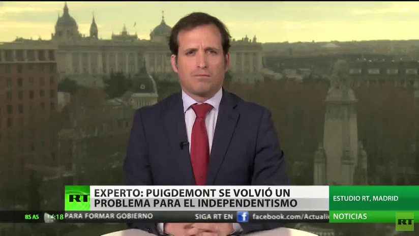 Experto: "Puigdemont se ha convertido en un problema para el independentismo"