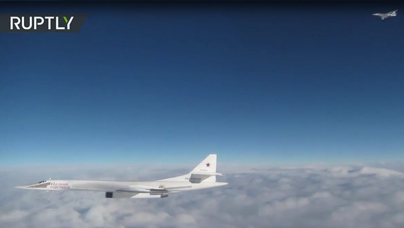 VIDEO: Reino Unido difunde imágenes de cómo "intercepta" a dos bombarderos rusos