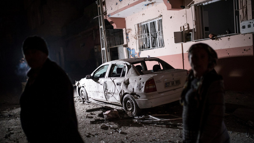Misiles lanzados desde Siria caen en una ciudad fronteriza turca