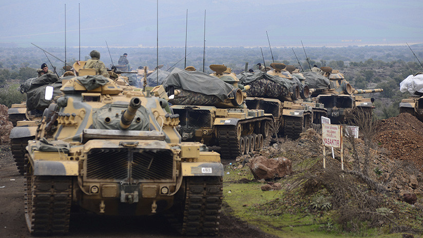 Las fuerzas turcas inician una nueva ofensiva contra Afrín en Siria