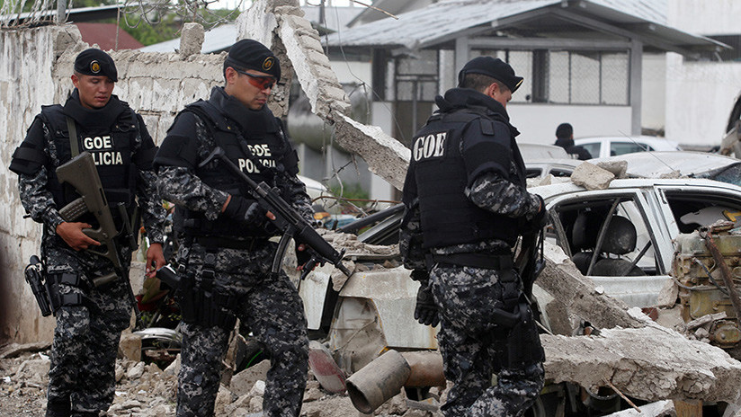 PRIMERAS IMÁGENES: Así quedó la zona del atentado en Ecuador justo después de la explosión