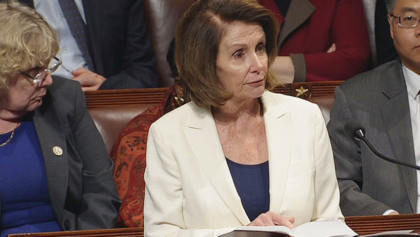 EE.UU.: La demócrata Nancy Pelosi pronuncia un discurso récord de 8 horas a favor de los 'dreamers'