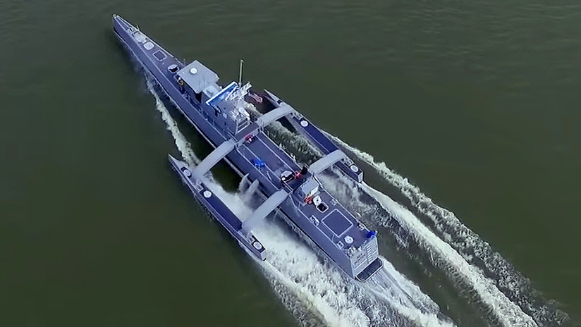 La Marina de EE.UU. ya tiene el barco no tripulado más grande del mundo (VIDEO)