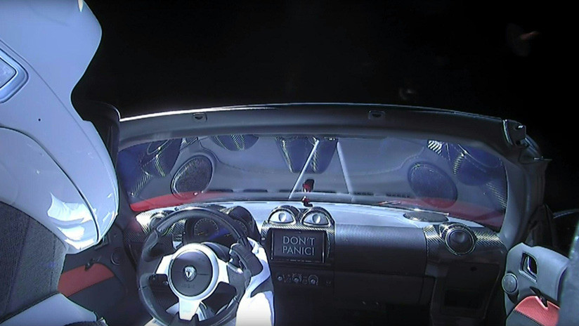 Revelan el triste final del auto Tesla Roadster enviado al espacio exterior