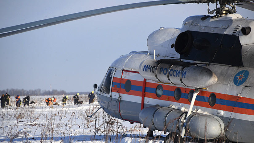 VIDEO: Lugar del siniestro del avión ruso An-148, en el que viajaban 71 personas