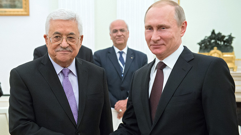 De qué hablarán el presidente palestino Mahmud Abbás y Vladímir Putin en Moscú