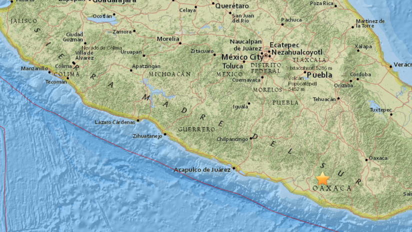 Otra intensa réplica del sismo de 7,2 sacude el sur de México