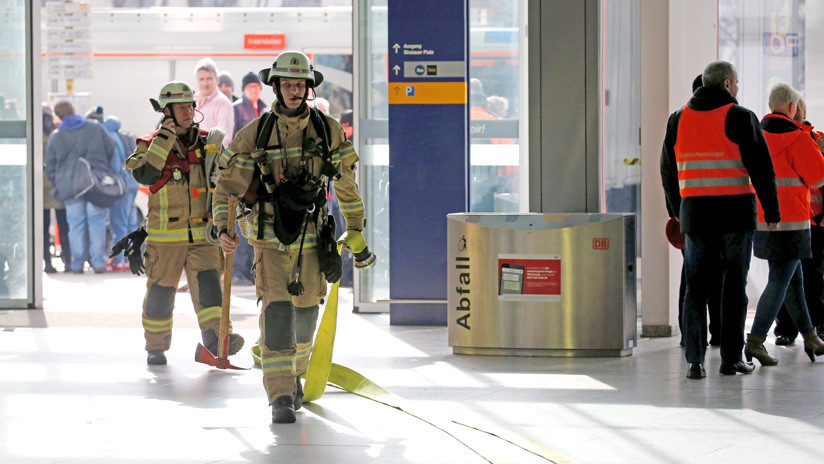 La Policía asegura la estación evacuada en Berlín ya no corre peligro