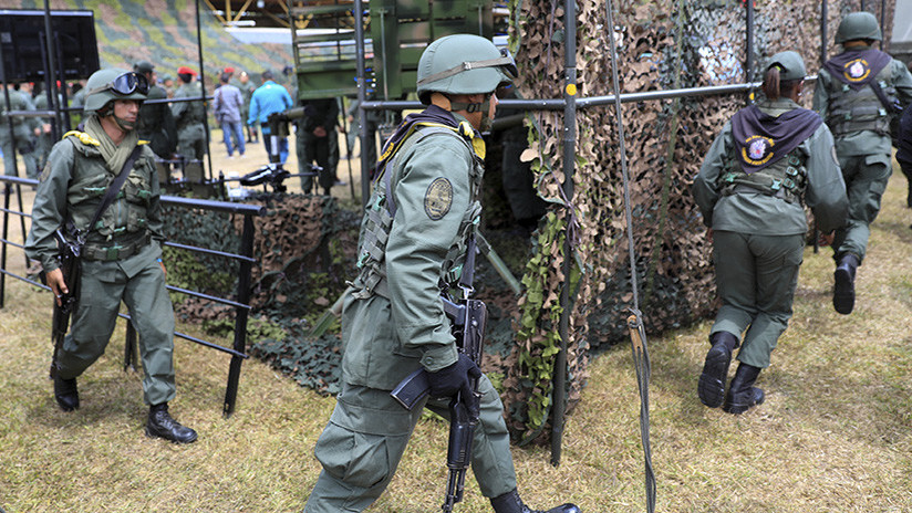 Venezuela realiza ejercicios militares a gran escala con participación de civiles