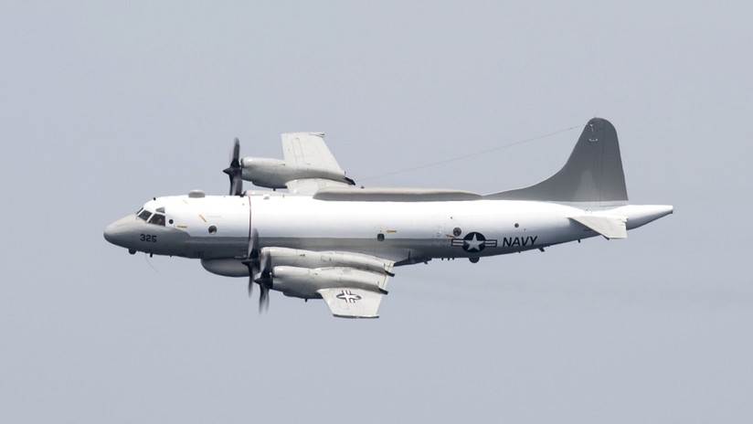 Detectan un avión espía de EE.UU. junto a las fronteras de Rusia en el mar Negro