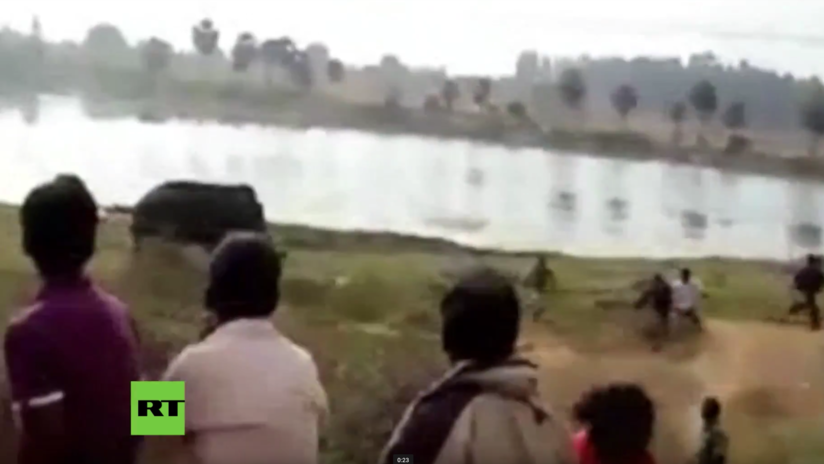 VIDEO INFARTANTE: Elefante enloquecido pisotea hasta la muerte a un granjero indio 