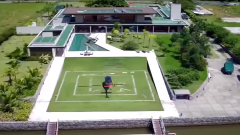 VIDEO: La lujosa mansión donde Neymar estará durante su recuperación