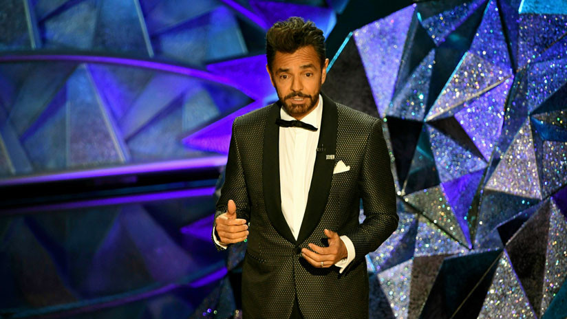 Fallida broma del actor mexicano Eugenio Derbez sobre el muro fronterizo en la gala de los Óscar