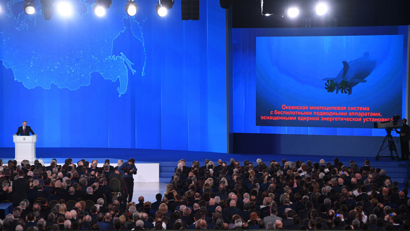 Putin: "El desarrollo del nuevo armamento ruso se realizó durante muchos años"