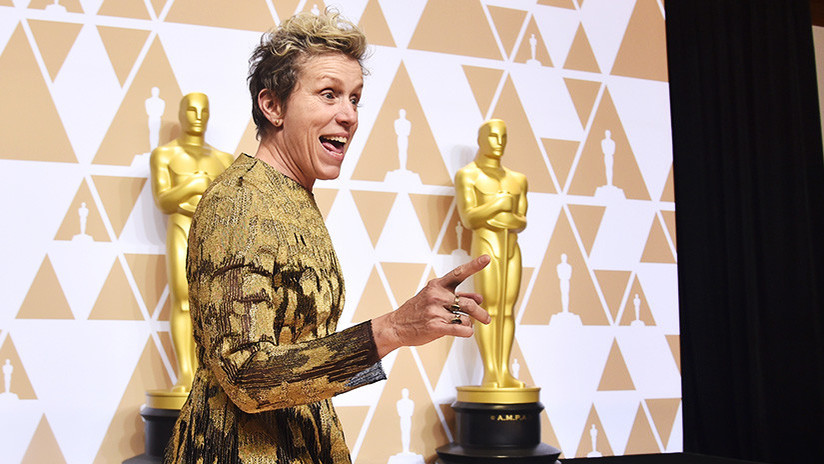 Gana el Óscar y se lo roban: Frances McDormand se quedó sin premio en una fiesta de gala