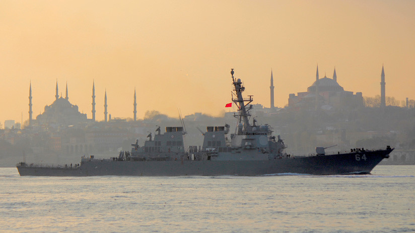 EE.UU. prueba sistemas de guerra electrónica contra medios rusos en el mar Negro 