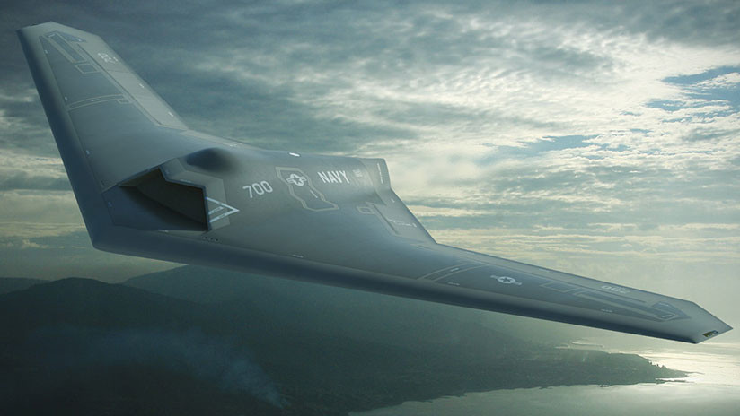 Lockheed Martin desclasifica la imagen de su dron militar MQ-25 Stingray
