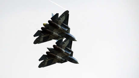 Rusia prueba con éxito durante dos días en Siria sus cazas de quinta generación Su-57