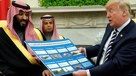 Trump se jacta de vender armas a Arabia Saudita por valor de 12.500 millones de dólares