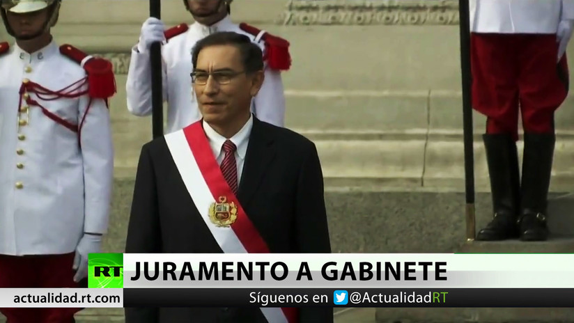 El nuevo presidente de Perú nombra su Gabinete ministerial  
