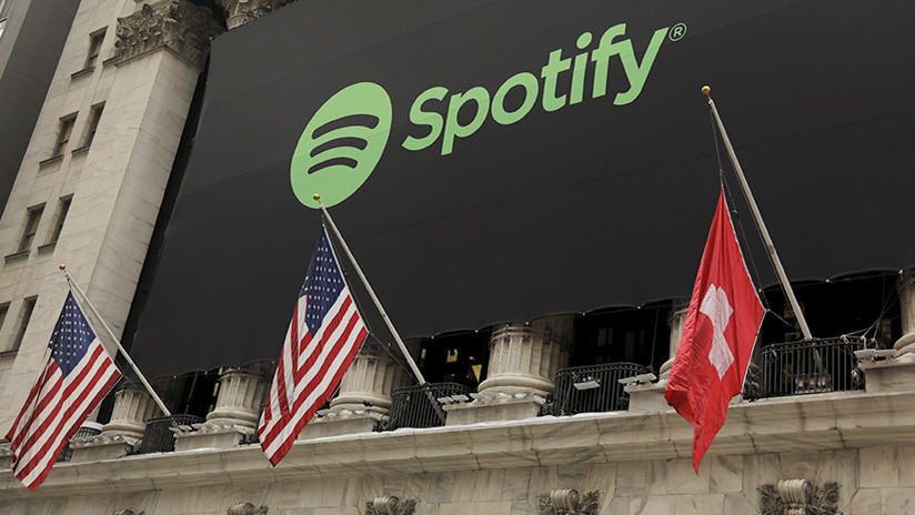 FOTO: Este es el sorprendente error de Wall Street en el debut de Spotify