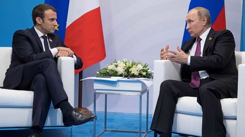 Macron quiere "intensificar el diálogo" con Rusia sobre Siria