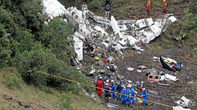 La versión oficial explica qué causó la tragedia del avión del equipo de fútbol Chapecoense