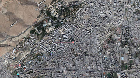 Google Maps muestra los objetivos en Siria que fueron atacados por EE.UU., Reino Unido y Francia