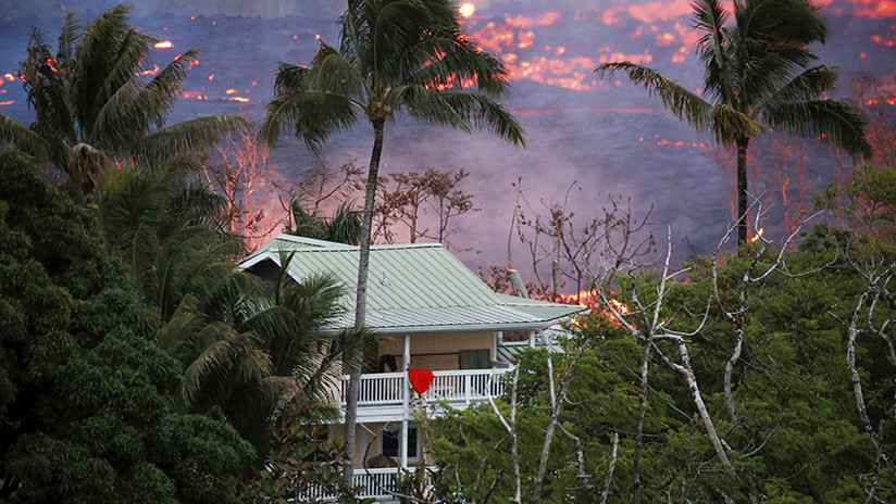 La erupción del volcán Kilauea en Hawái deja el primer herido