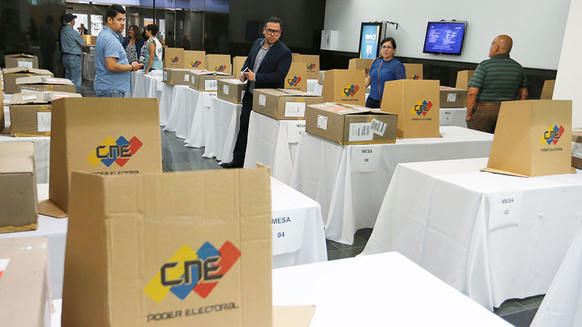 El CNE De Venezuela Anuncia Primeros Resultados Parciales De Las ...