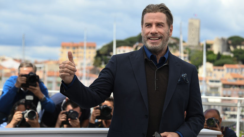 VIDEOS: John Travolta baila en Cannes una canción de 50 Cent y revoluciona Twitter 
