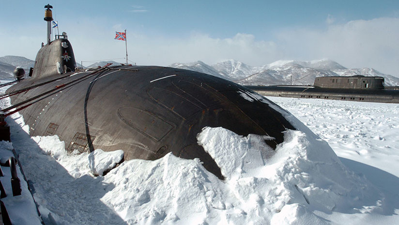 Armada rusa: "Nuestros submarinos están bajo los hielos de Ártico de forma permanente"