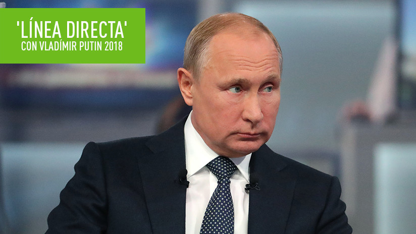 VIDEO COMPLETO: Vladímir Putin contesta las preguntas de ciudadanos de Rusia