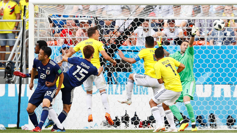 Japón marca el segundo y hunde a Colombia
