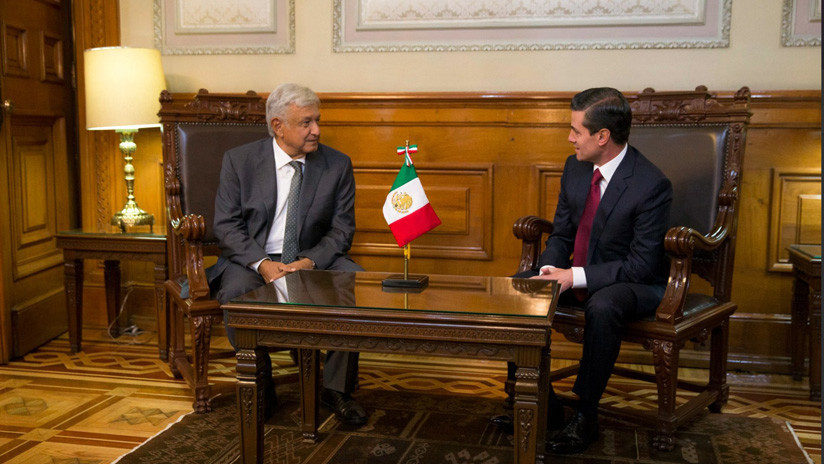 "Una transición ordenada y pacífica": López Obrador se reúne con Peña Nieto