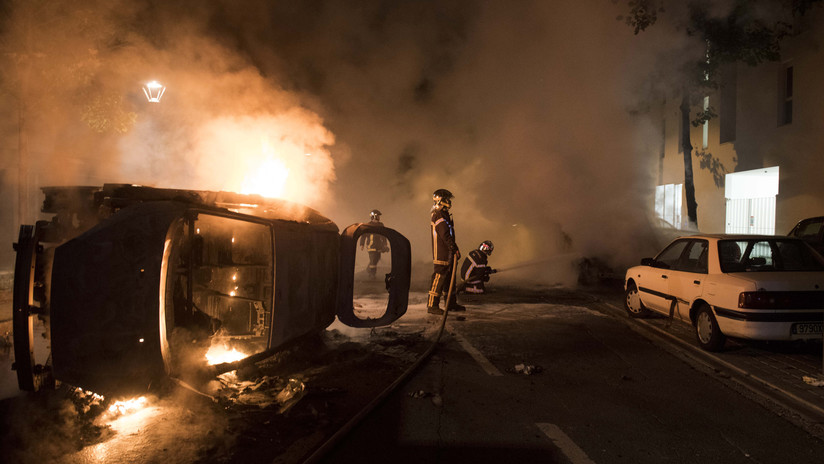 VIDEOS, FOTOS: Se desatan violentos disturbios en Francia luego de que un policía matara a un joven