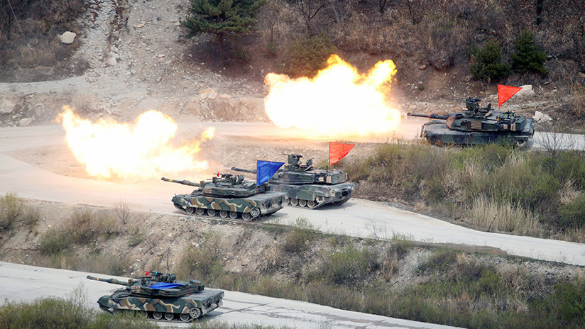 El coste de un "tremendamente caro" ejercicio militar en la península coreana suspendido por EE.UU.