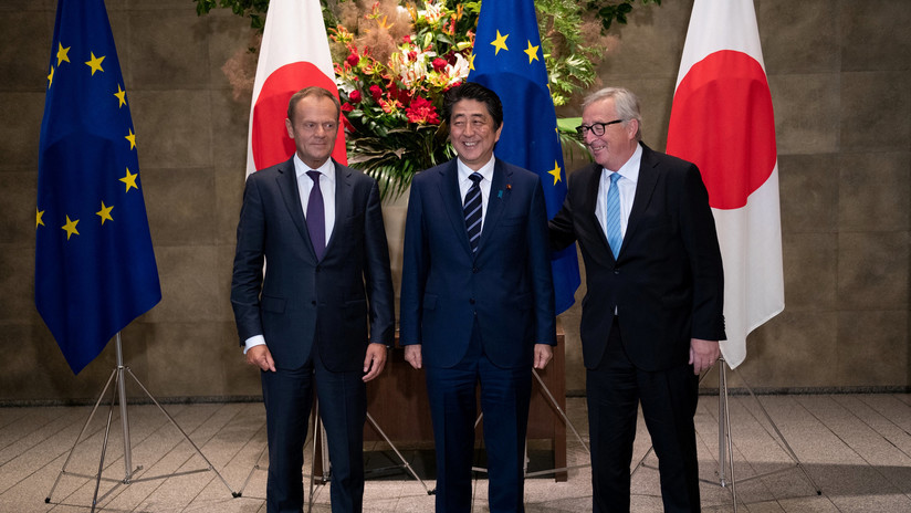 Japón y la UE firman un acuerdo de libre comercio a gran escala