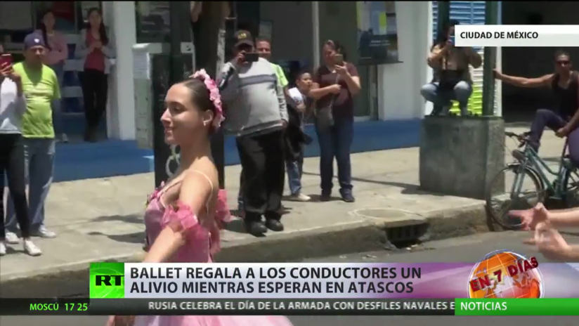 Ballet para aliviar los atascos en Ciudad de México 