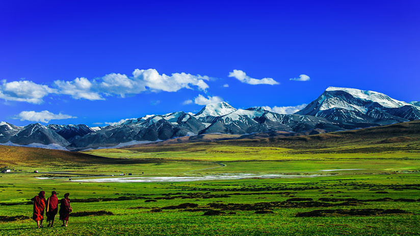 Descubren cuatro roturas gigantes en el manto terrestre debajo del Tíbet