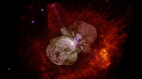 VIDEO: La radiación cósmica que emite la estrella más grande de nuestra galaxia alcanza la Tierra