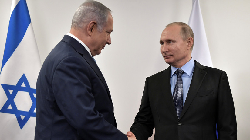 Putin mantiene una conversación telefónica con Netanyahu tras el derribo del Il-20 ruso