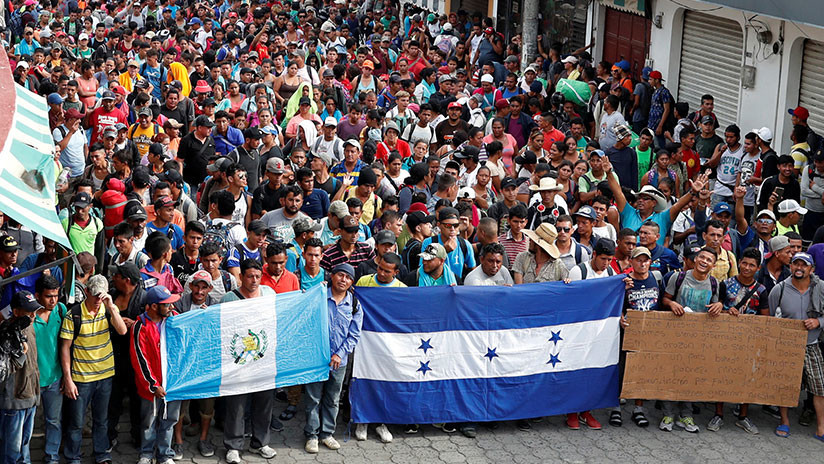 EE.UU. desplegará 5.000 militares en la frontera con México para frenar la caravana de migrantes