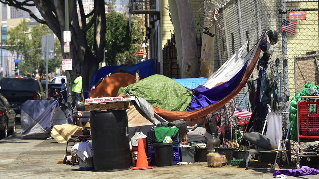 La cara oculta de Los Ángeles y de California, el estado con mayor índice de pobreza de EE.UU. - RT