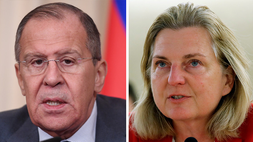 Lavrov en conversación con Kneissl subraya que acusar públicamente sin fundamento es inadmisible