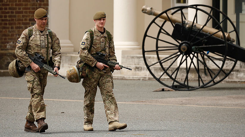 El Ejército británico planea desplegar tropas en las calles en caso de un 'Brexit' sin acuerdo