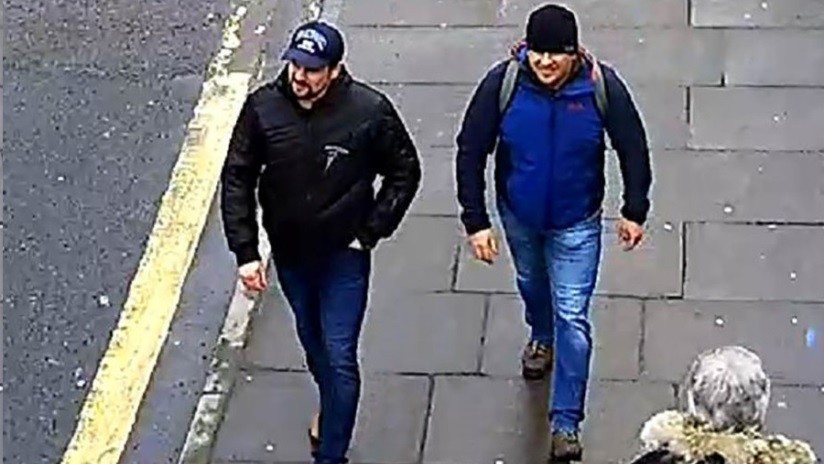 La Policía británica publica un nuevo video con los sospechosos del caso Skripal
