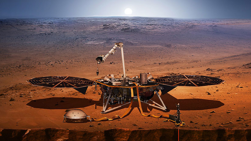"6 minutos de terror": La sonda Insight de la NASA se prepara para aterrizar en Marte